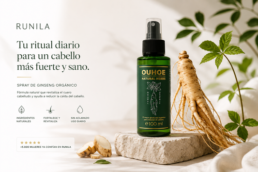 Spray de Ginseng Orgánico | 100ml