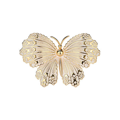 Enamel butterfly brooch jewelry