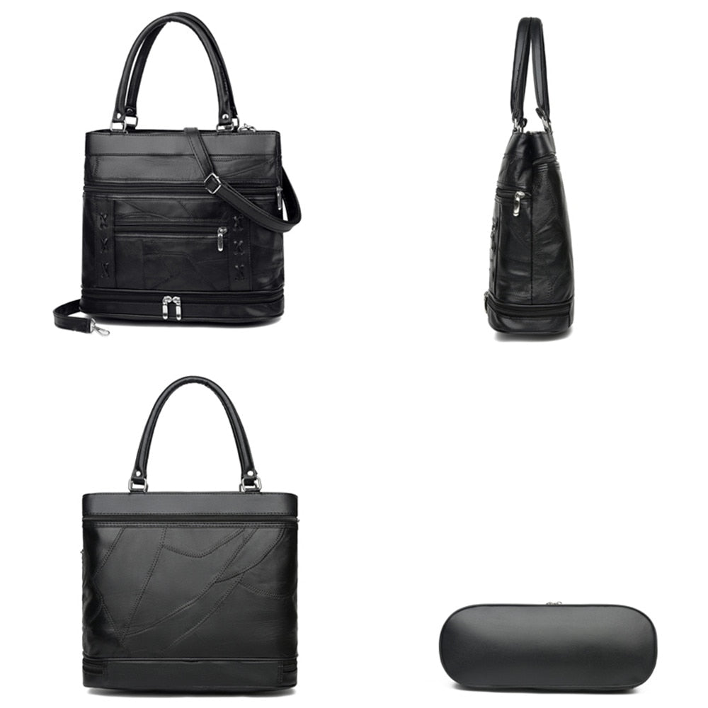 Luxury Designer Leather Ladies Shoulder Bag Fashion Design Women's Handbag New Women Messenger Bags
