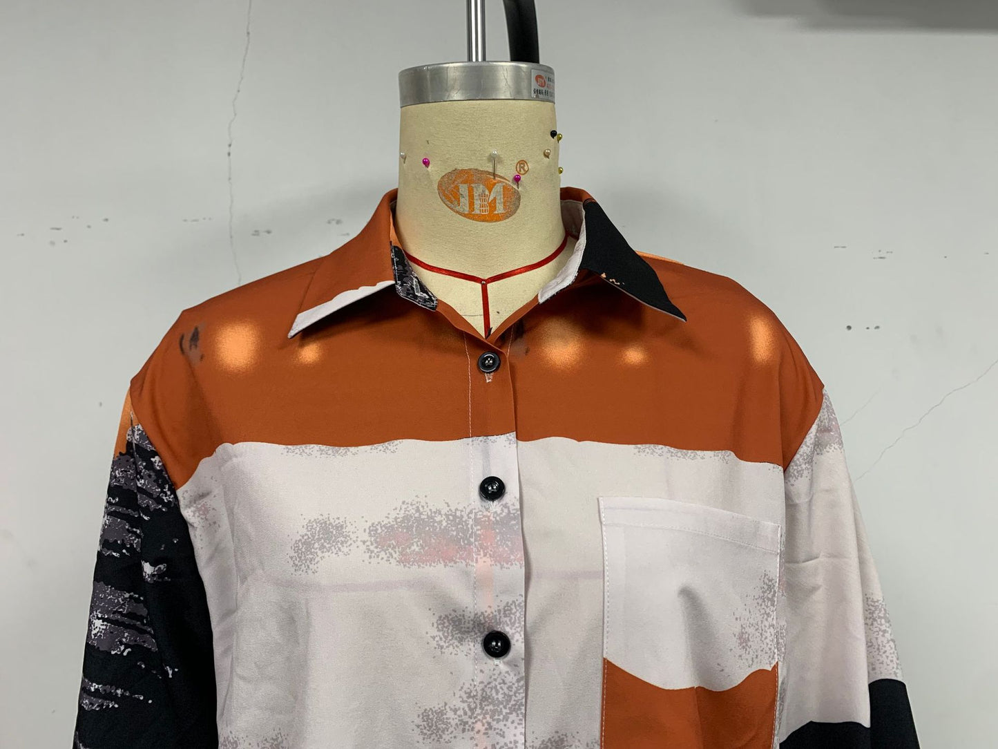 Women's Autumn And Winter New Long Sleeve Shirts Tops Printed Shirts
