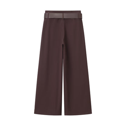 Style New Women's Fashionable Loose Trousers with Belt